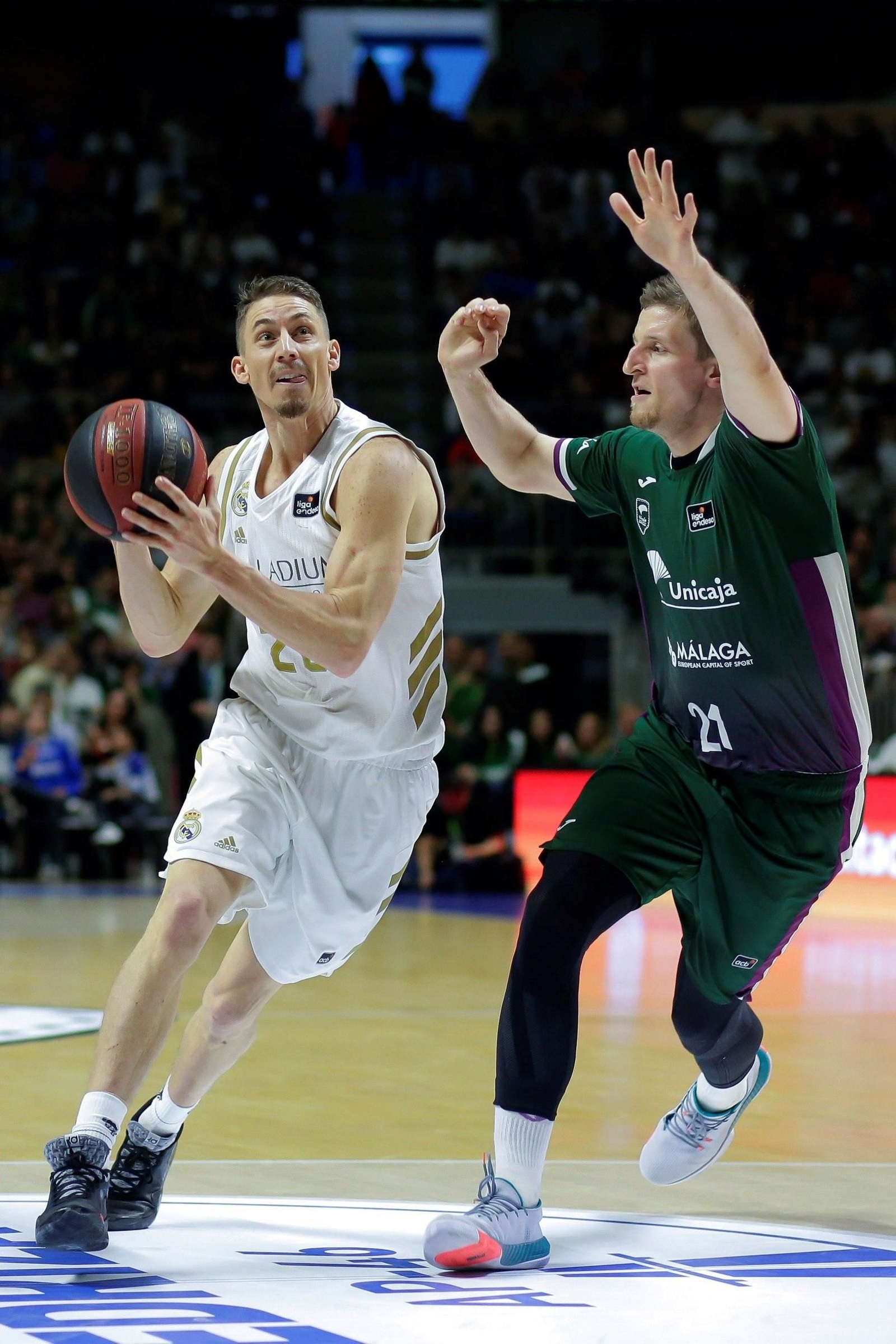 Los cinco años de Adam Waczynski en el Unicaja, en fotos