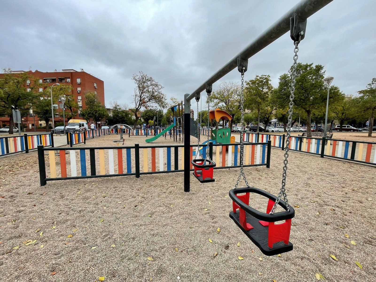 Un parque infantil de Córdoba.