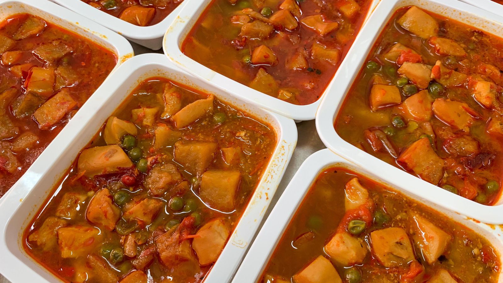 Uno de los platos que conforman el menú solidario que gestiona FAAM