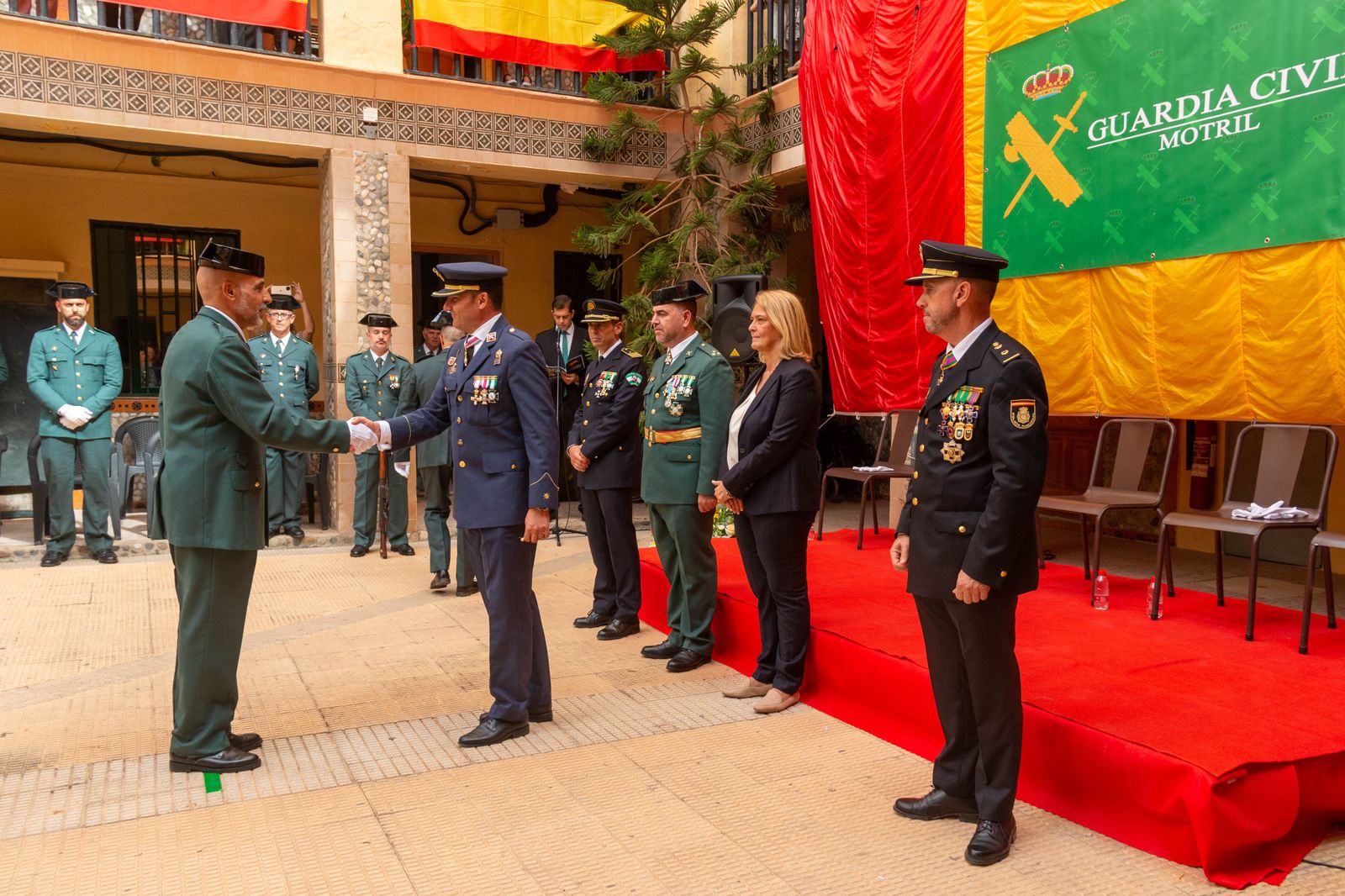 Así ha sido la celebración de la Patrona de la Guardia Civil en Motril