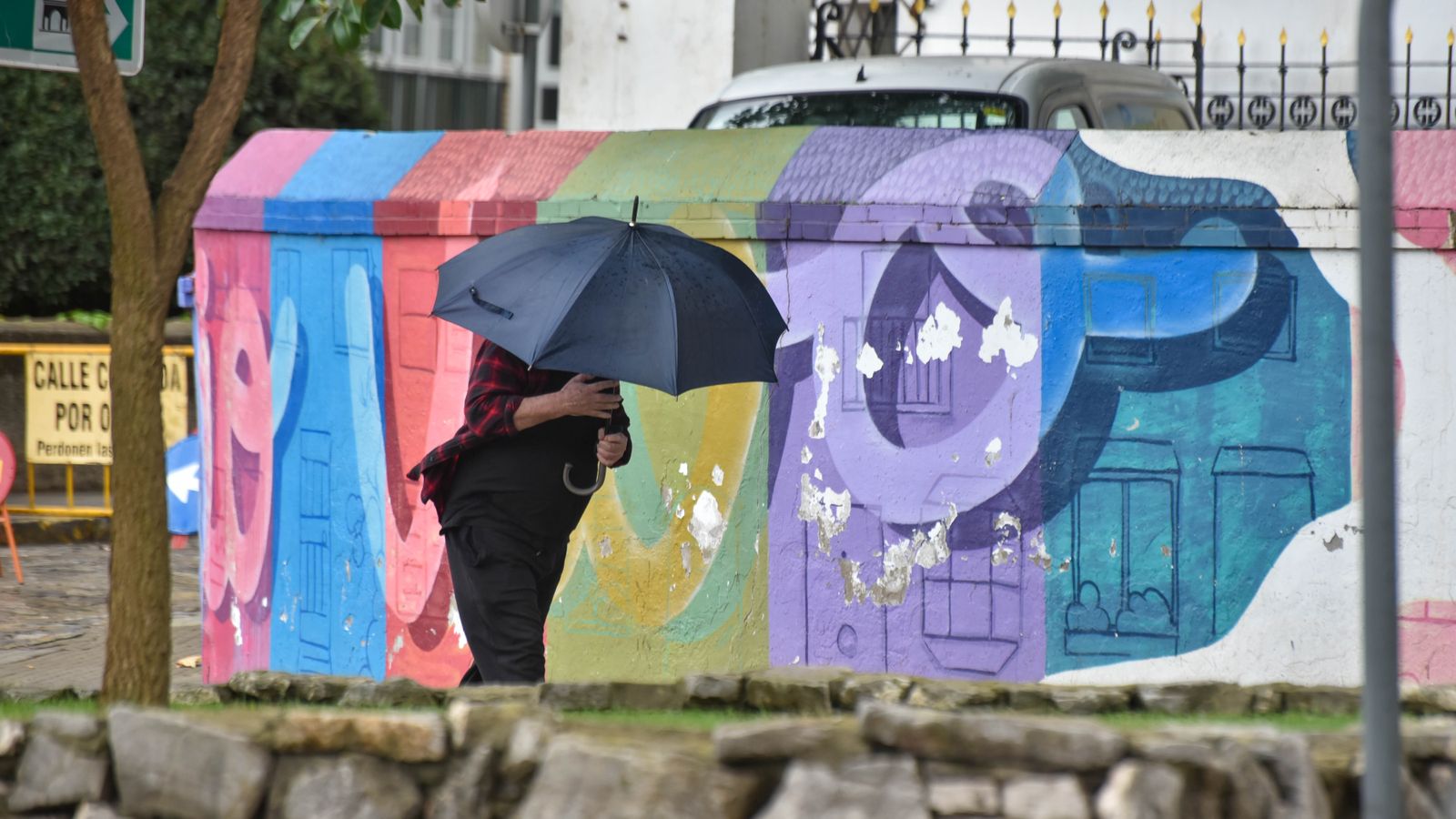 El paso de la borrasca Ciarán por Algeciras, en imágenes