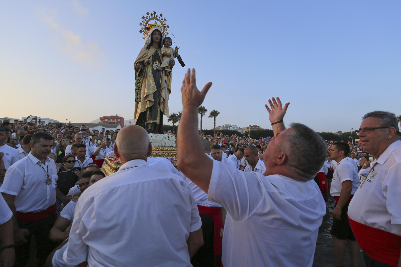 Las fotos de las procesiones de la Virgen del Carmen en Málaga