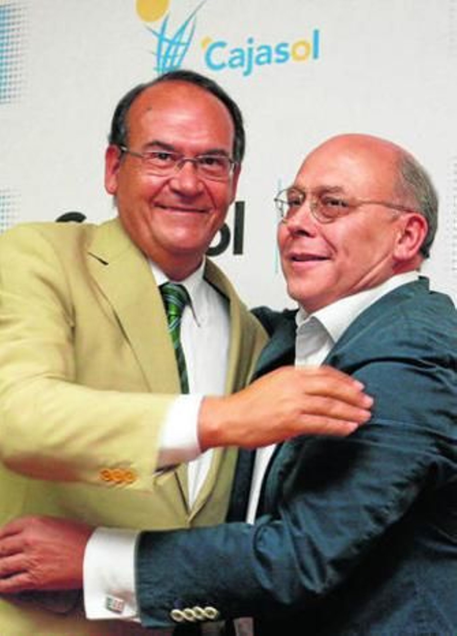 Aguilar y Ollero, en la presentación del primero como presidente.