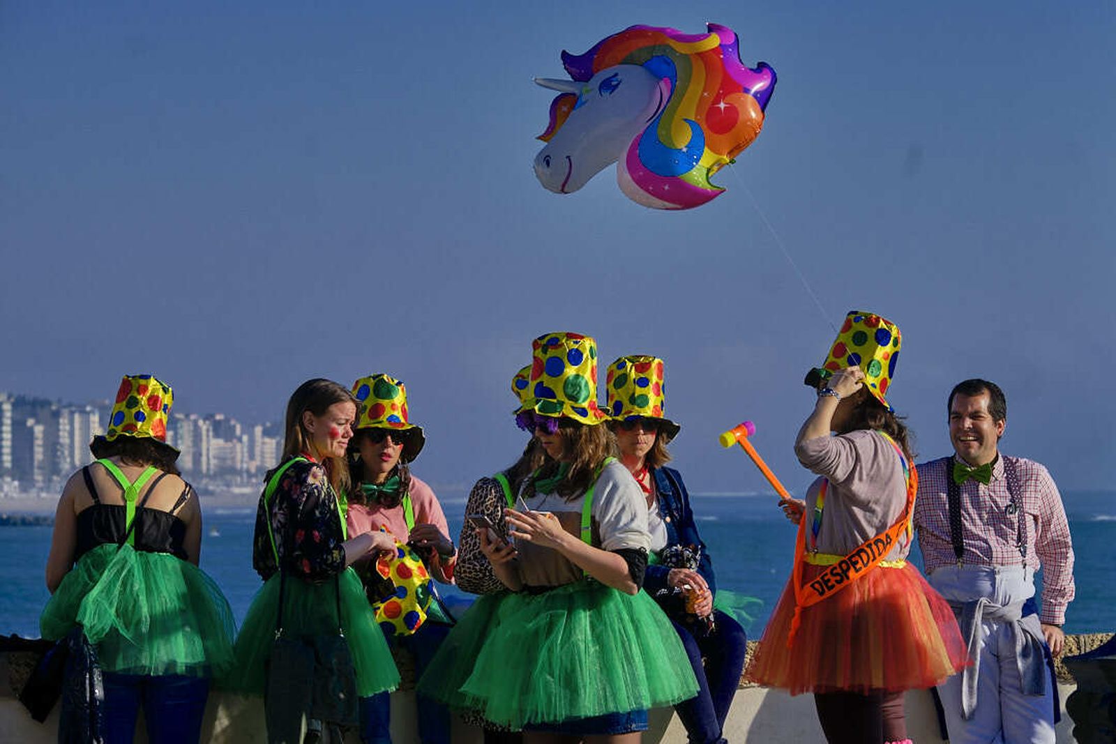 Una despedida de soltera, aprovechando que es Carnaval.