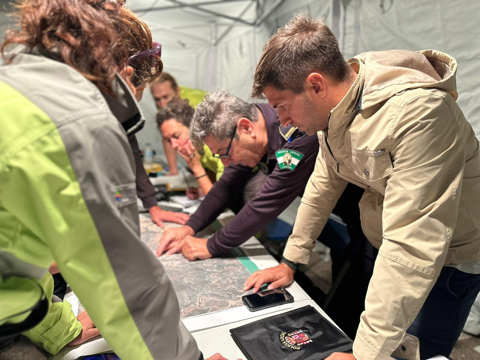 Dispositivo de búsqueda en Casares para encontrar al hombre de 84 desaparecido. Dispositivo de búsqueda en Casares para encontrar al hombre de 84 desaparecido.
