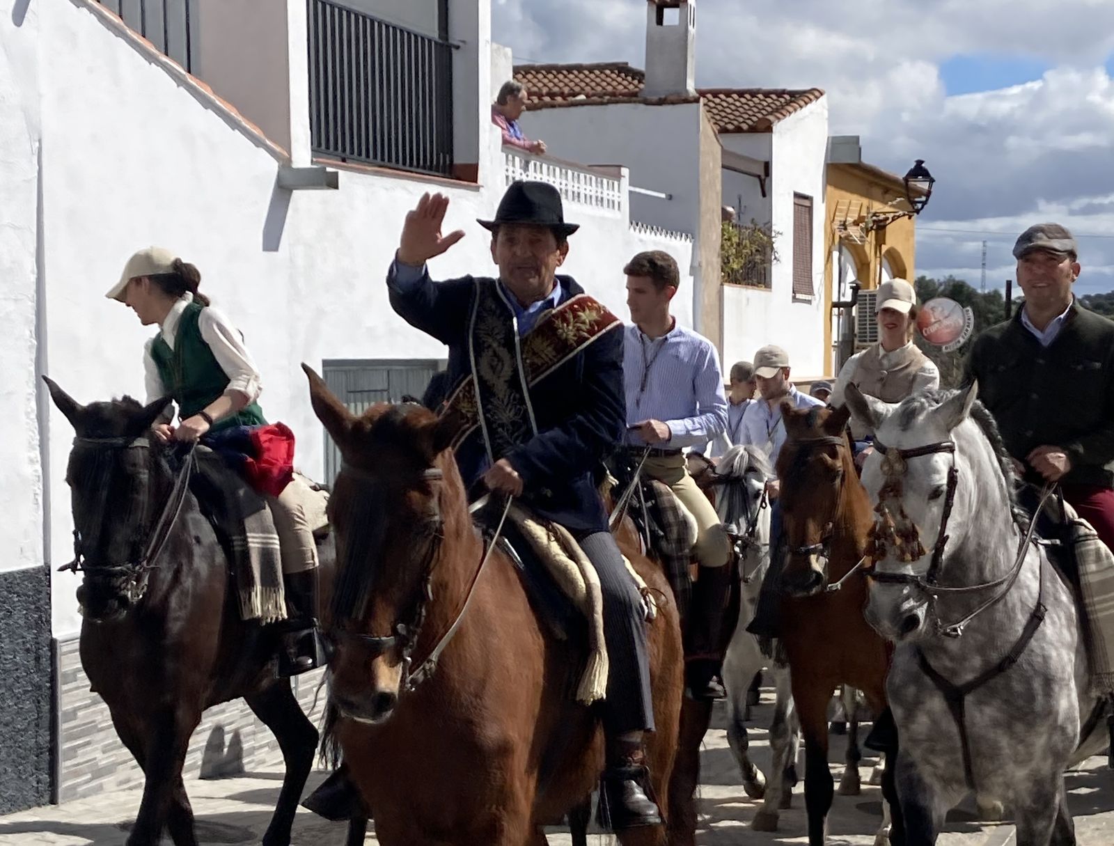 Imágenes de la Vigilia de San Benito en El Cerro de Andévalo