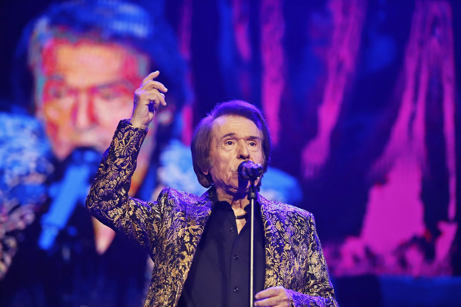 Imágenes del concierto de Rafael en el foro Iberoamericano de La Rábida