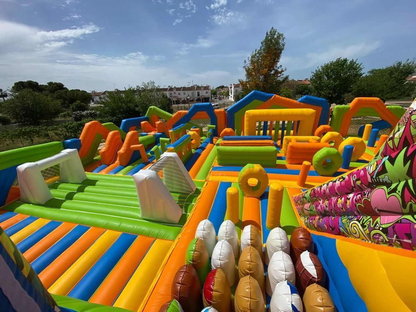 Una de las zonas de juego en la Ciudad de la Infancia en Jerez