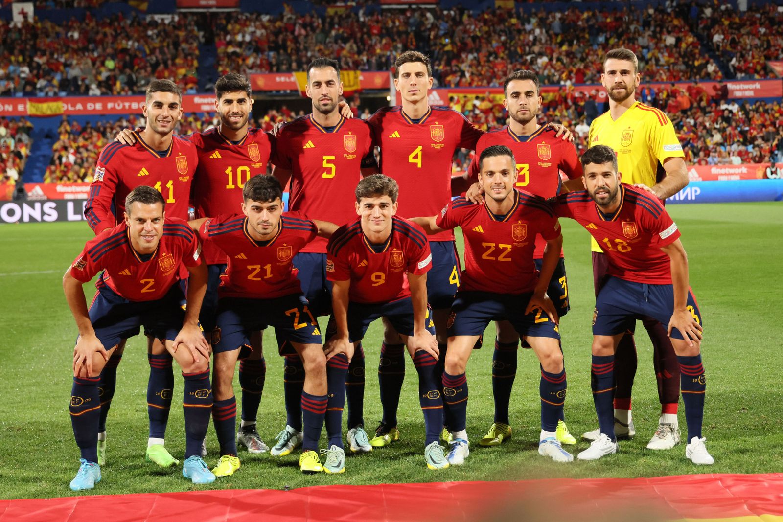 Las imágenes del España-Suiza