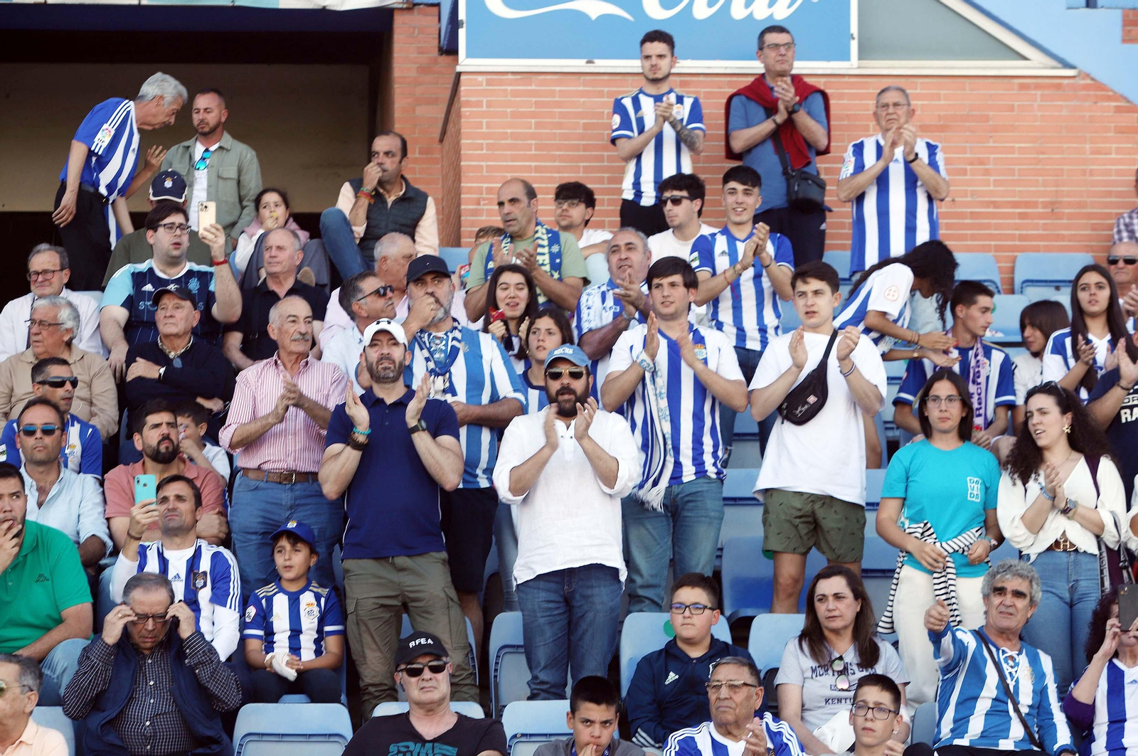 Imágenes del ambiente en el Recre-Jerez