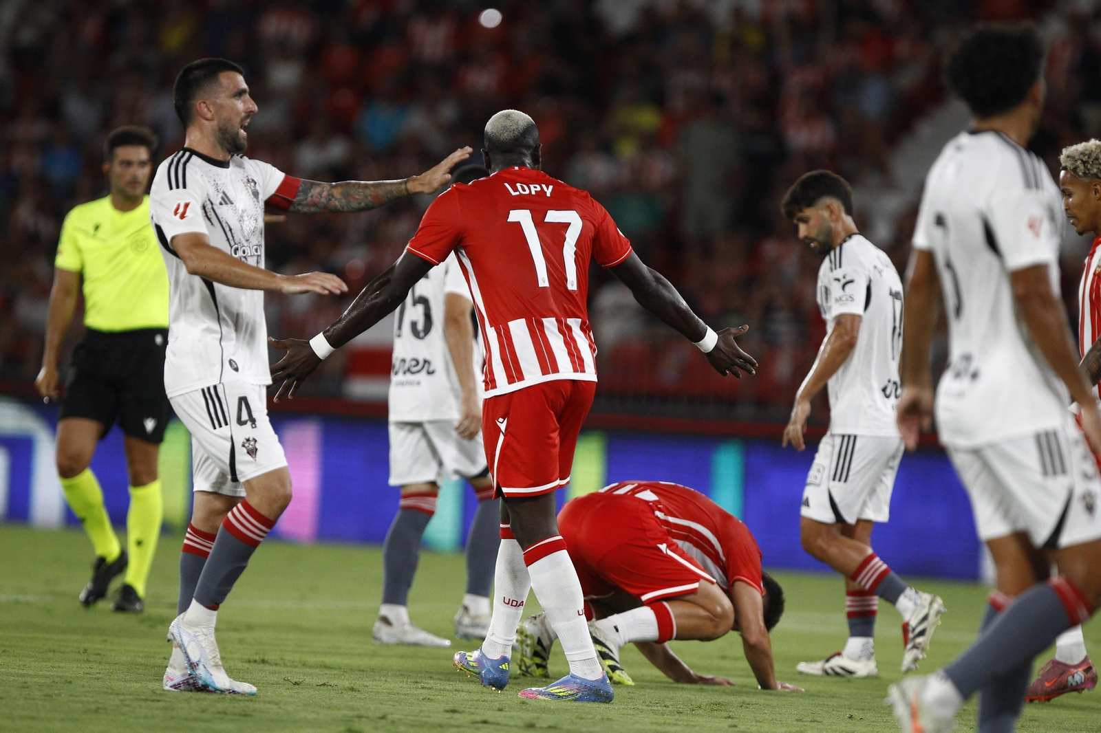 U.D. Almería-Albacete Balompié, en imágenes