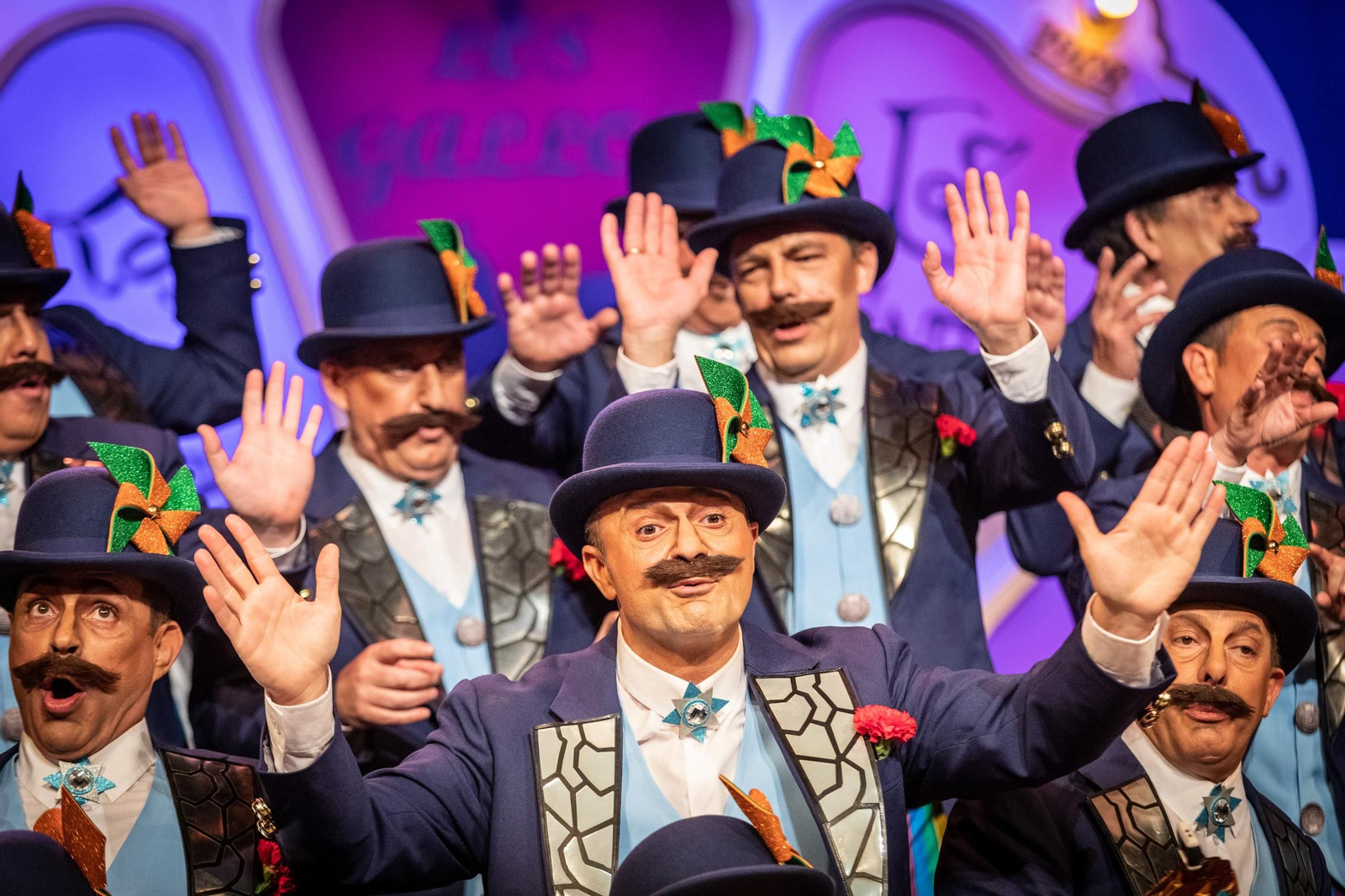 Coro 'El tango se escribe con tiza'