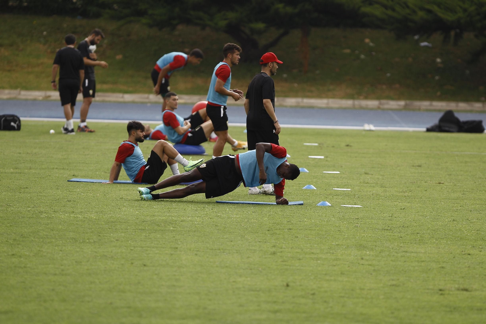 Fotogalería entrenamiento U.D. Almería