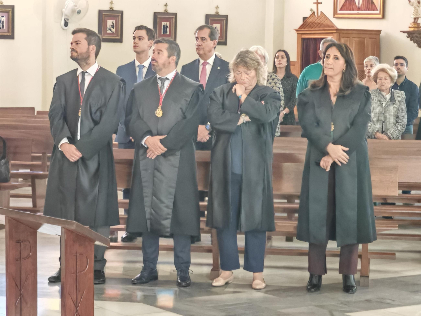 Actos del Colegio de Abogados por Santa Teresa.