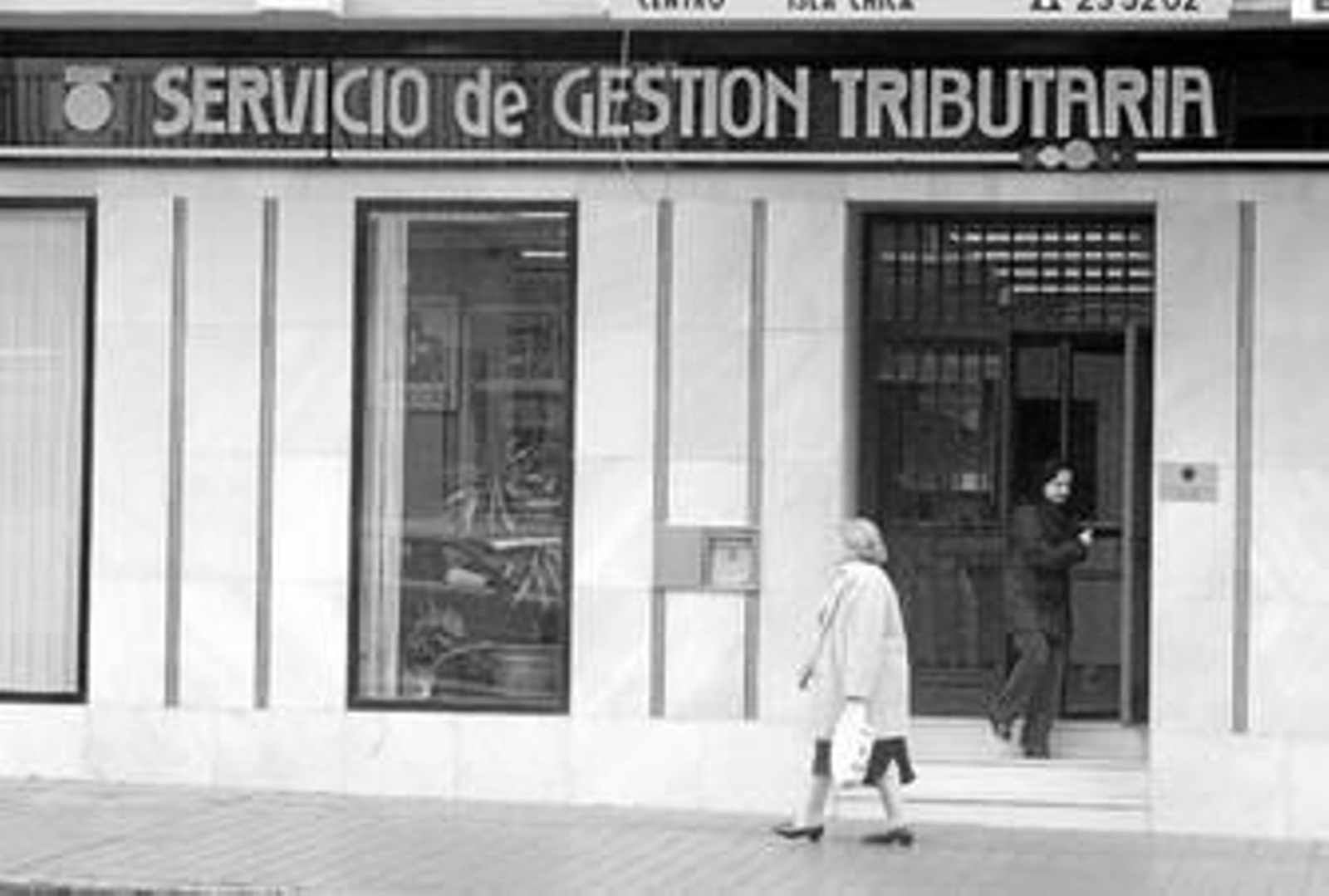 Oficina del Servicio de Gestión Tributaria, en la capital onubense.