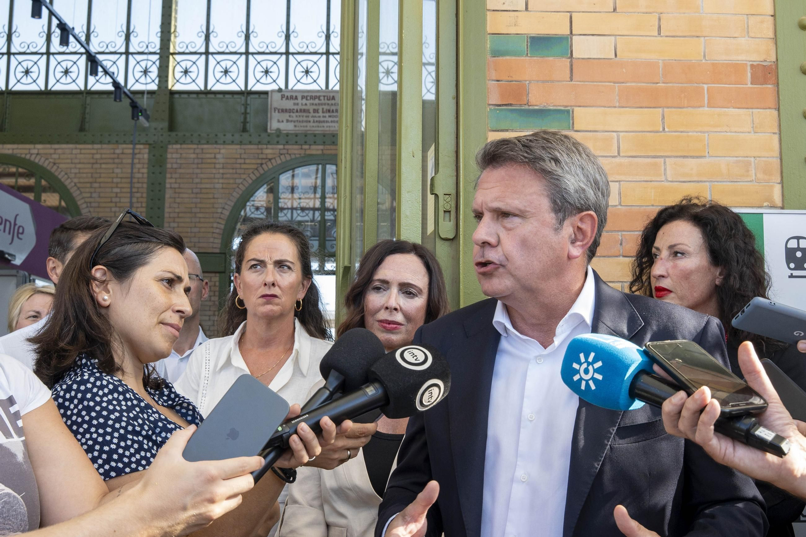 Las mejores imágenes de las obras de integración ferroviaria en Almería