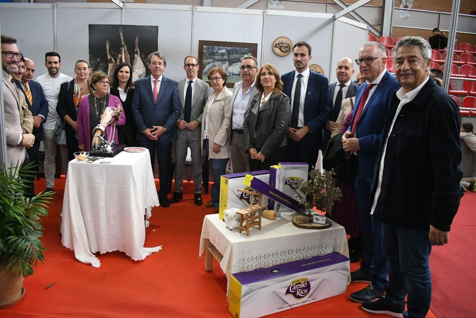 El concurso de mejor cortador en la Feria del Jamón de Los Pedroches, en imágenes