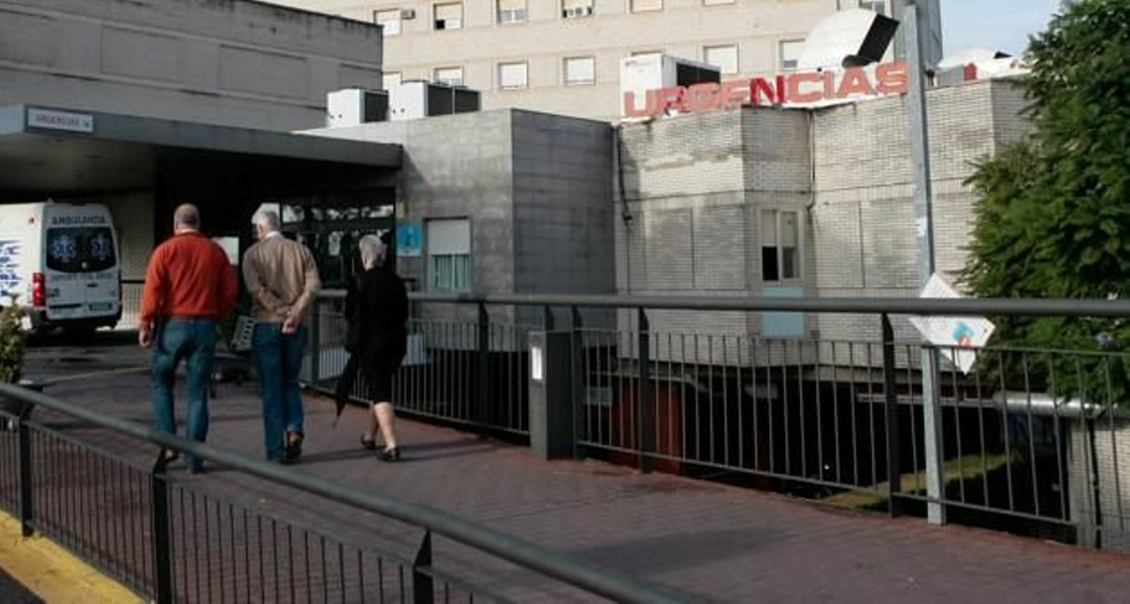 Los accesos a las Urgencias de un centro hospitalario.