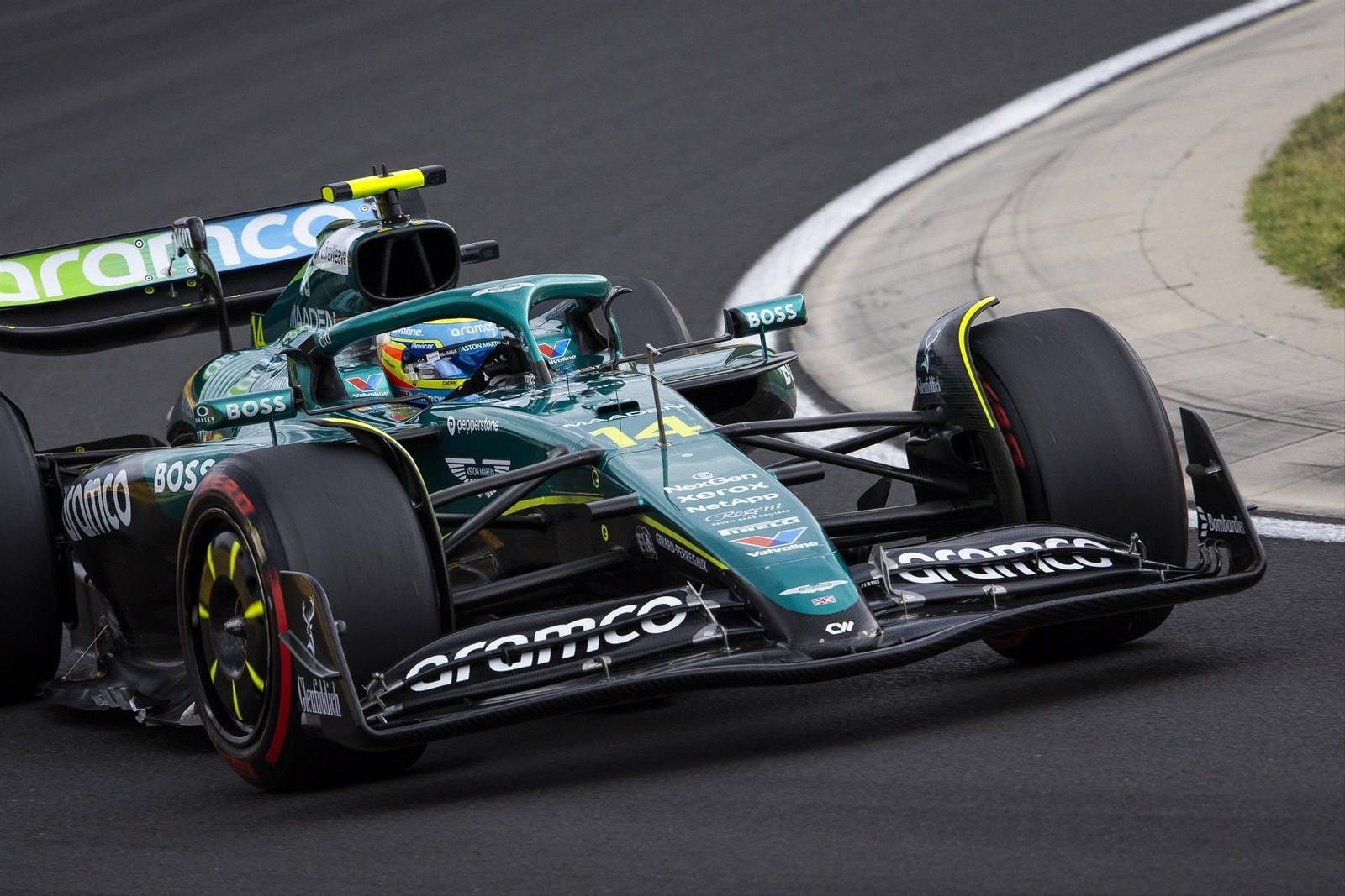 Las fotos de Fernando Alonso y del Gran Premio de Hungría