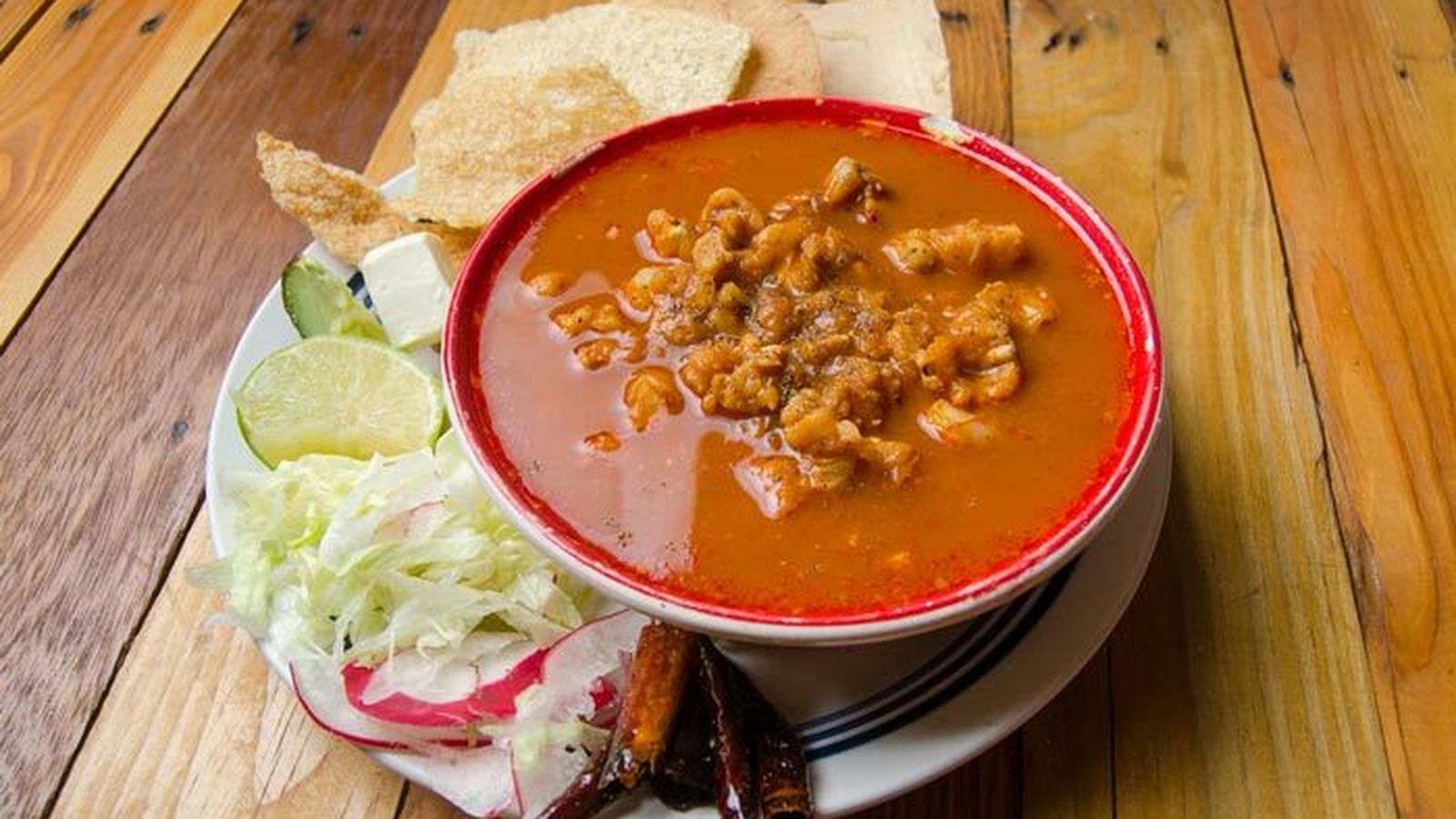 Pancita de res, el remedio picante mexicano.