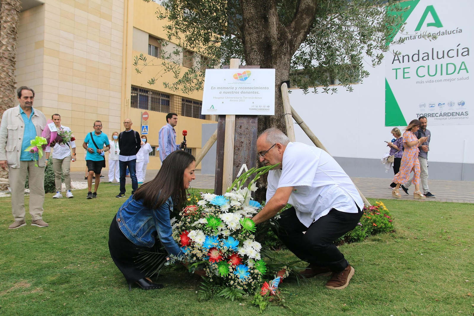 Homenaje a los donantes de Órganos en el Hospital Torrecárdenas