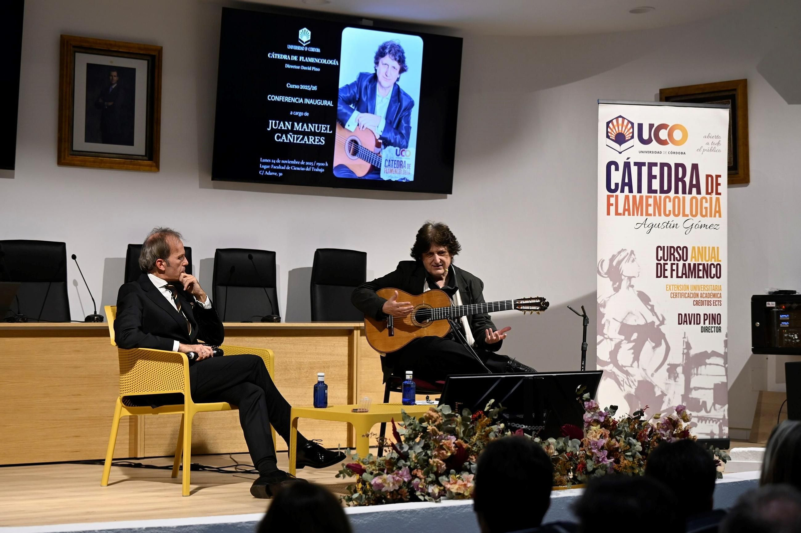 La inauguración del curso 25-26 de la Cátedra de Flamencología de la Universidad de Córdoba, en imágenes