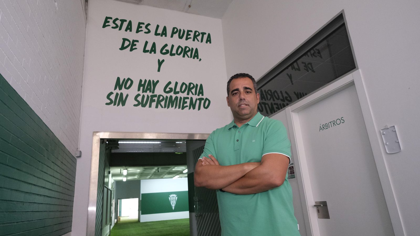 Crespo como técnico del conjunto cordobés