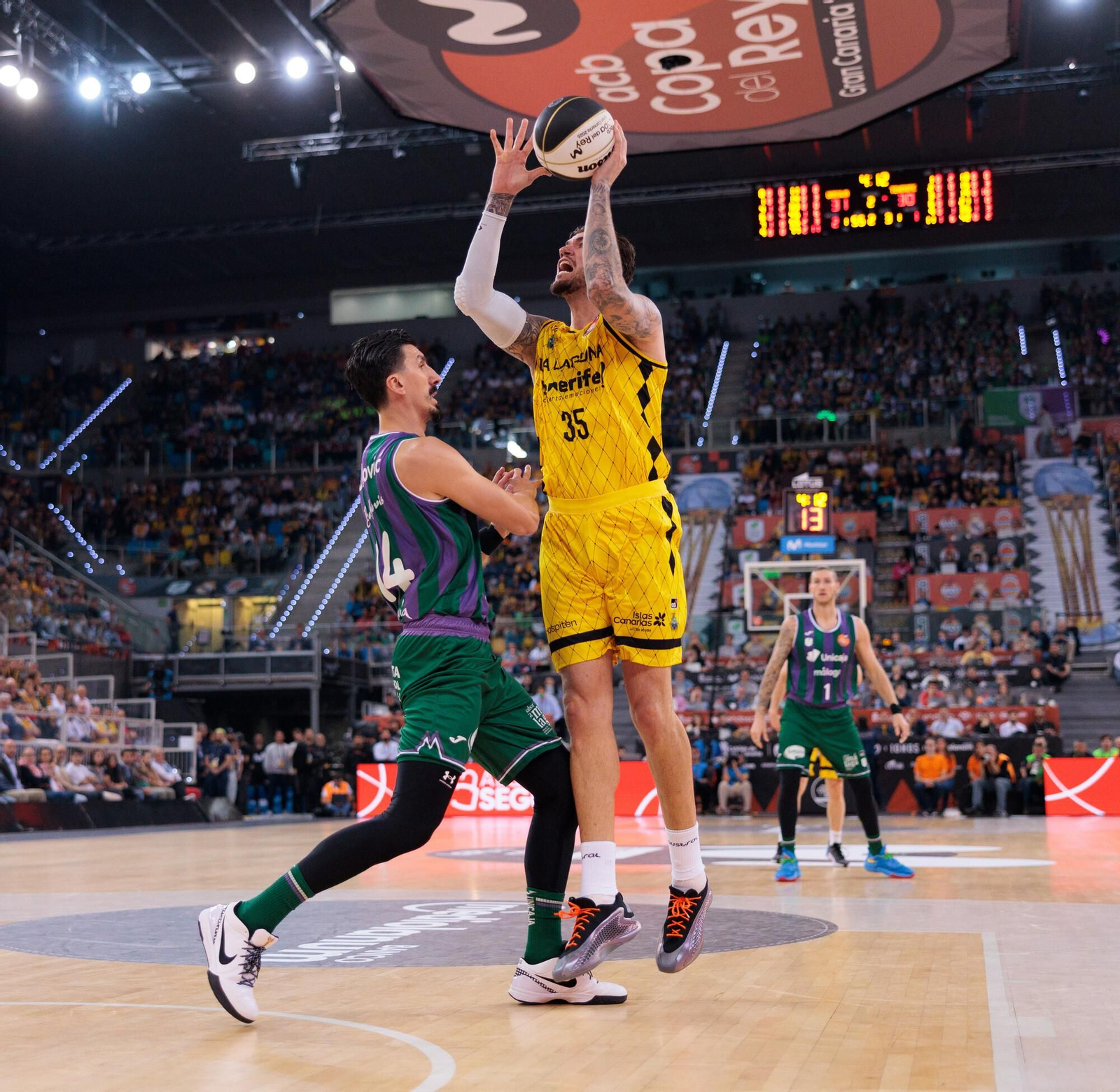 Las fotos del Unicaja - La Laguna Tenerife de Copa del Rey