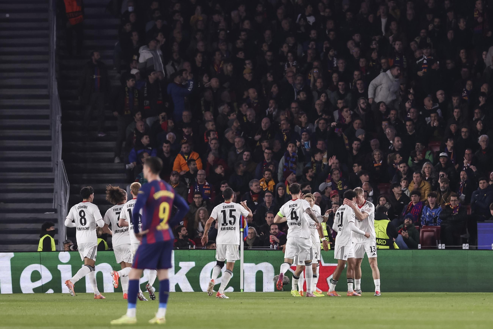 Las fotos del Barcelona-Eintracht Frankfurt