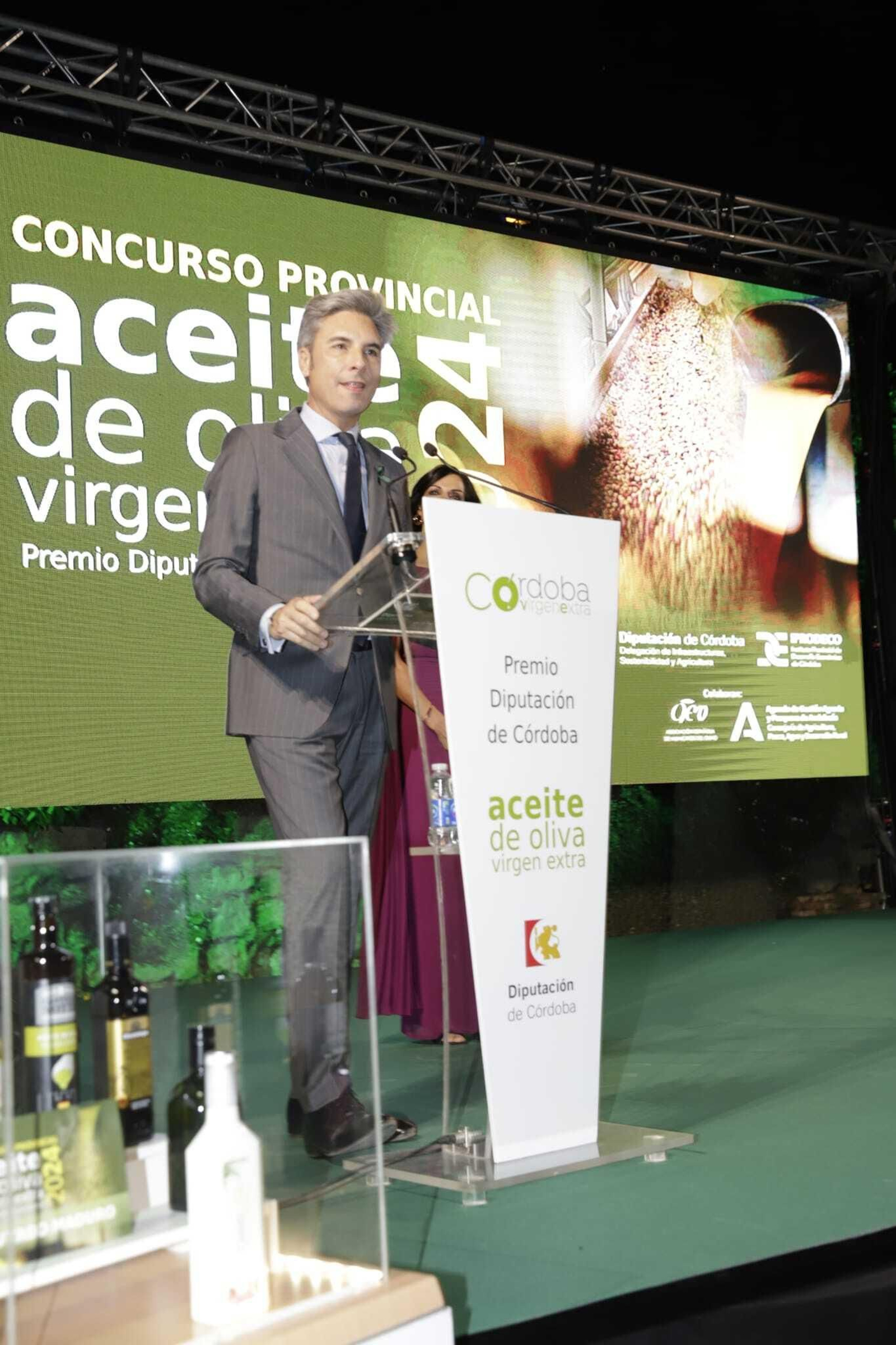 La entrega de premios del XVII Concurso de Aceites de Oliva de la Diputación de Córdoba, en imágenes