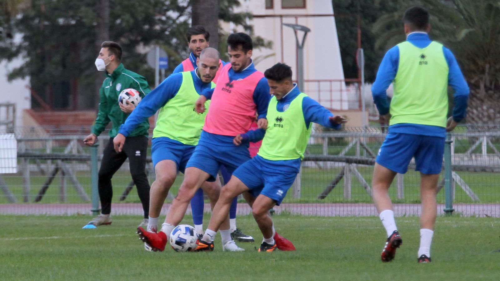 Entreno del Xerez DFC en el campo 'Pepe Ravelo'