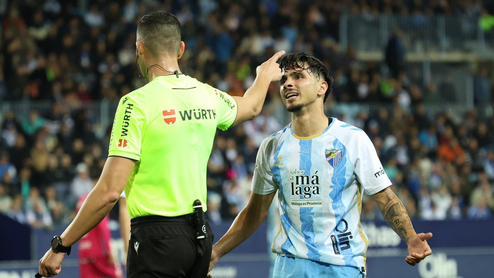El Málaga CF-CD Tenerife, en fotos