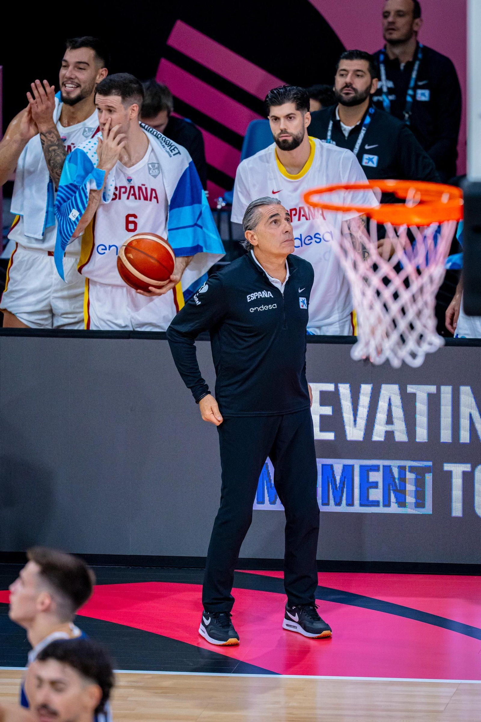 Las fotos del Chipre - España de baloncesto
