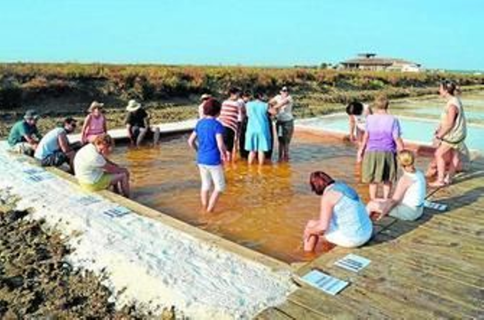 Una de las actividades desarrolladas por el CRA Salinas de Chiclana.