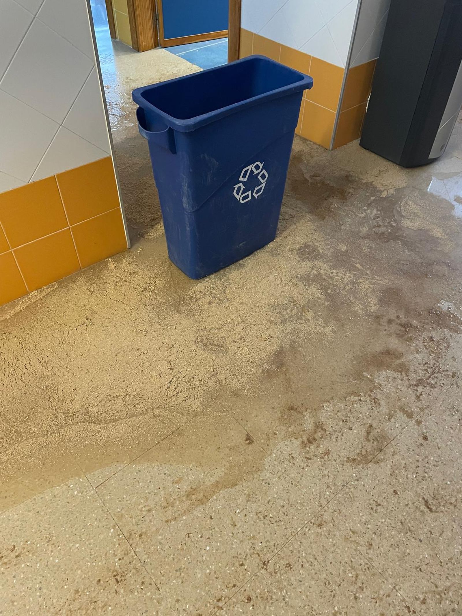 El IES Francisco Montoya también inundado y con los servicios inaccesibles en Las Norias