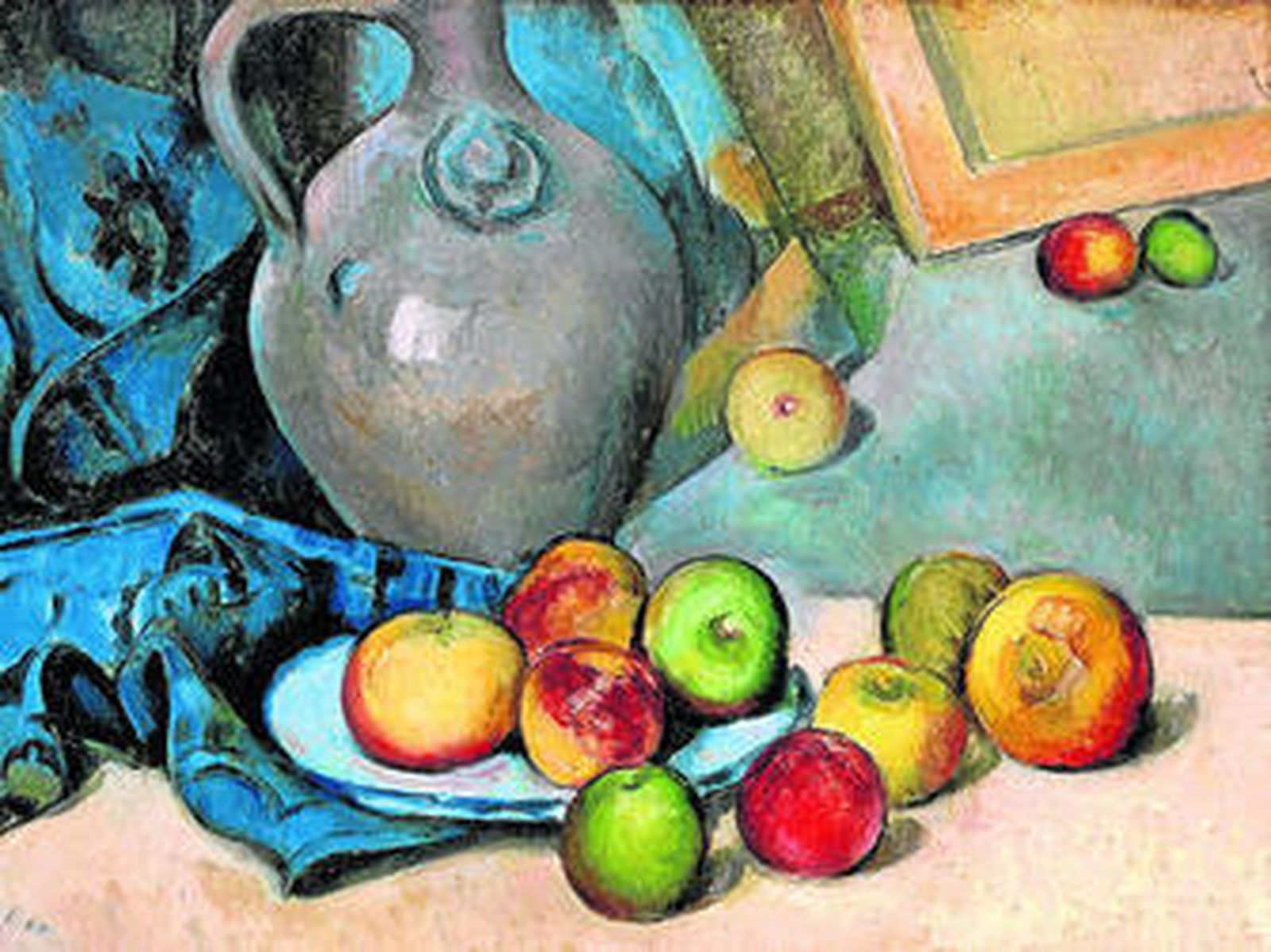 El Thyssen descubre el universo de paisajes y naturalezas muertas de Cézanne