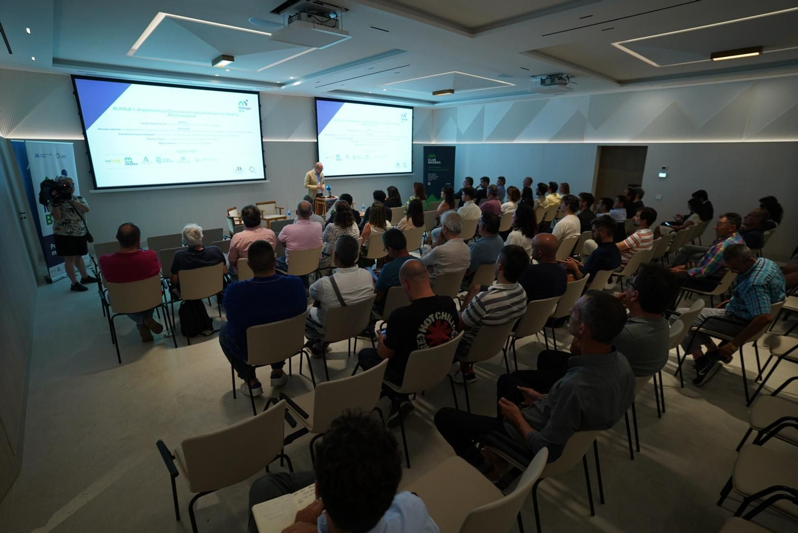 La primera jornada de Málaga Bio se ha celebrado en el Colegio de Arquitectos de Málaga.