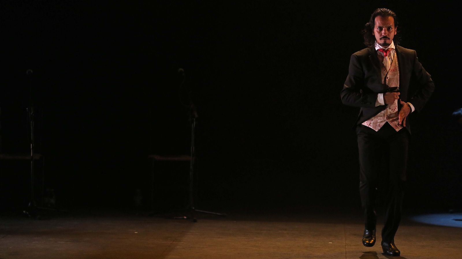 Farruquito, durante un espectáculo.