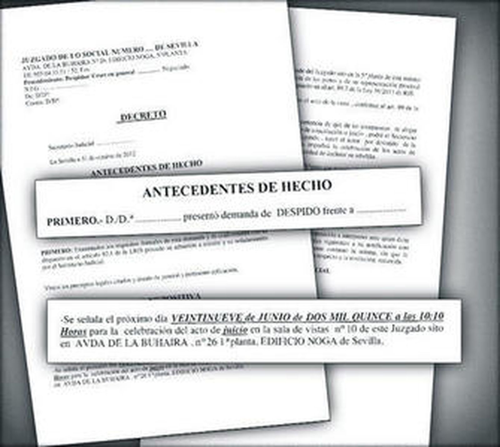 Los jueces de lo Social se ven obligados a fijar juicios a cuatro años vista: para 2016