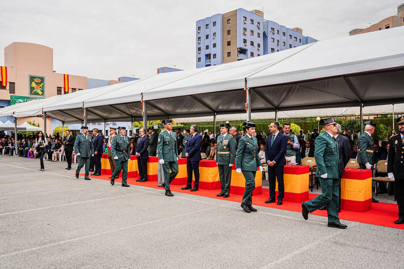Así fueron los actos en honor a la patrona de la Guardia Civil en Granada