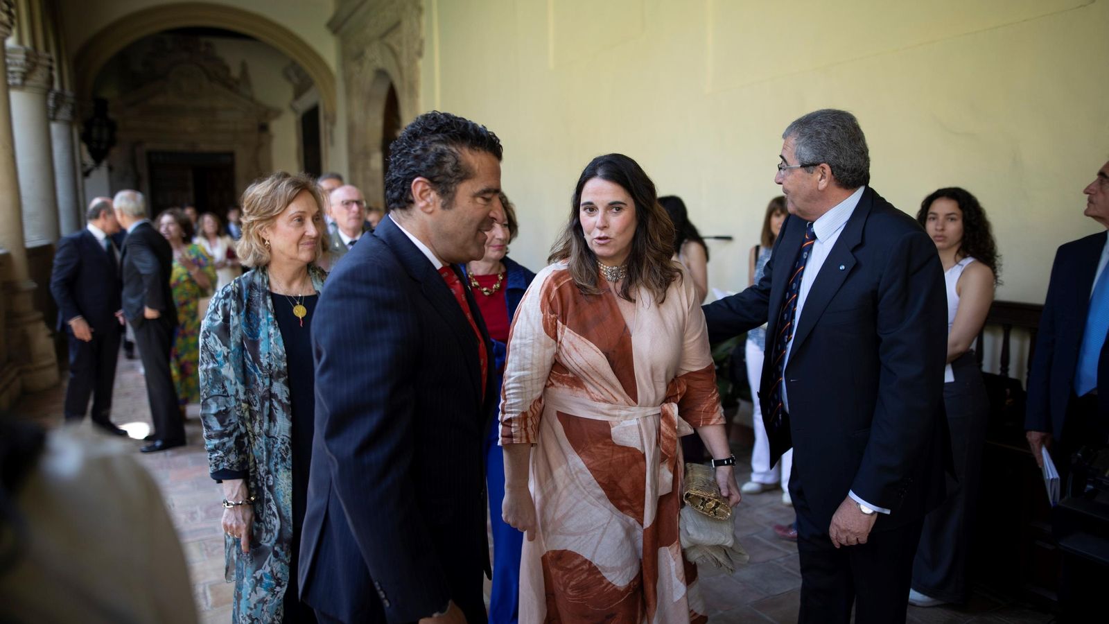 Las fotos de Felipe VI en el Real Monasterio de San Jerónimo de Granada en la reunión de las Reales Maestranzas de España