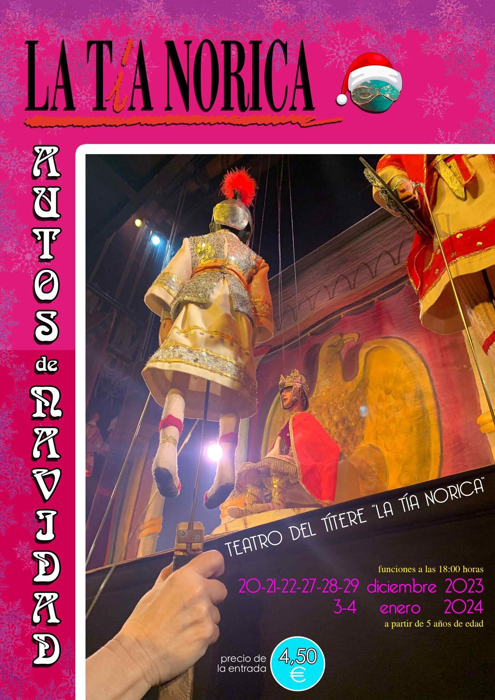 Vuelven los autos de Navidad de la Tía Norica al Museo del Títere