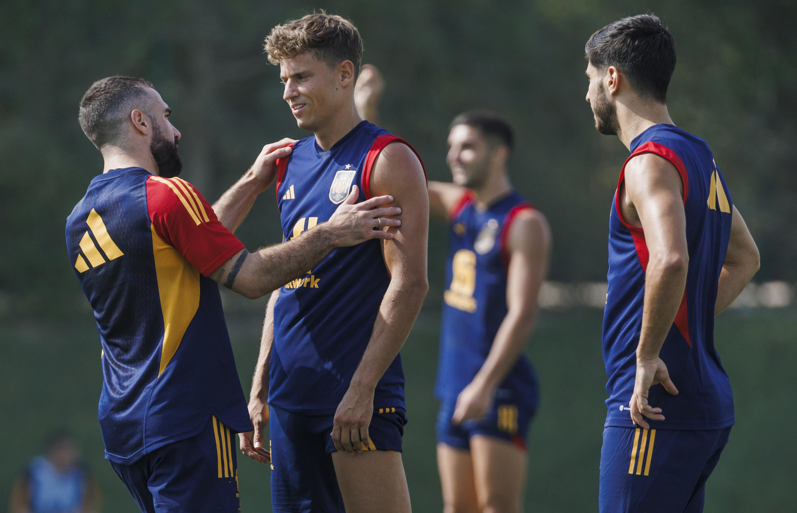 Las imágenes del día de la selección española en el Mundial de Qatar