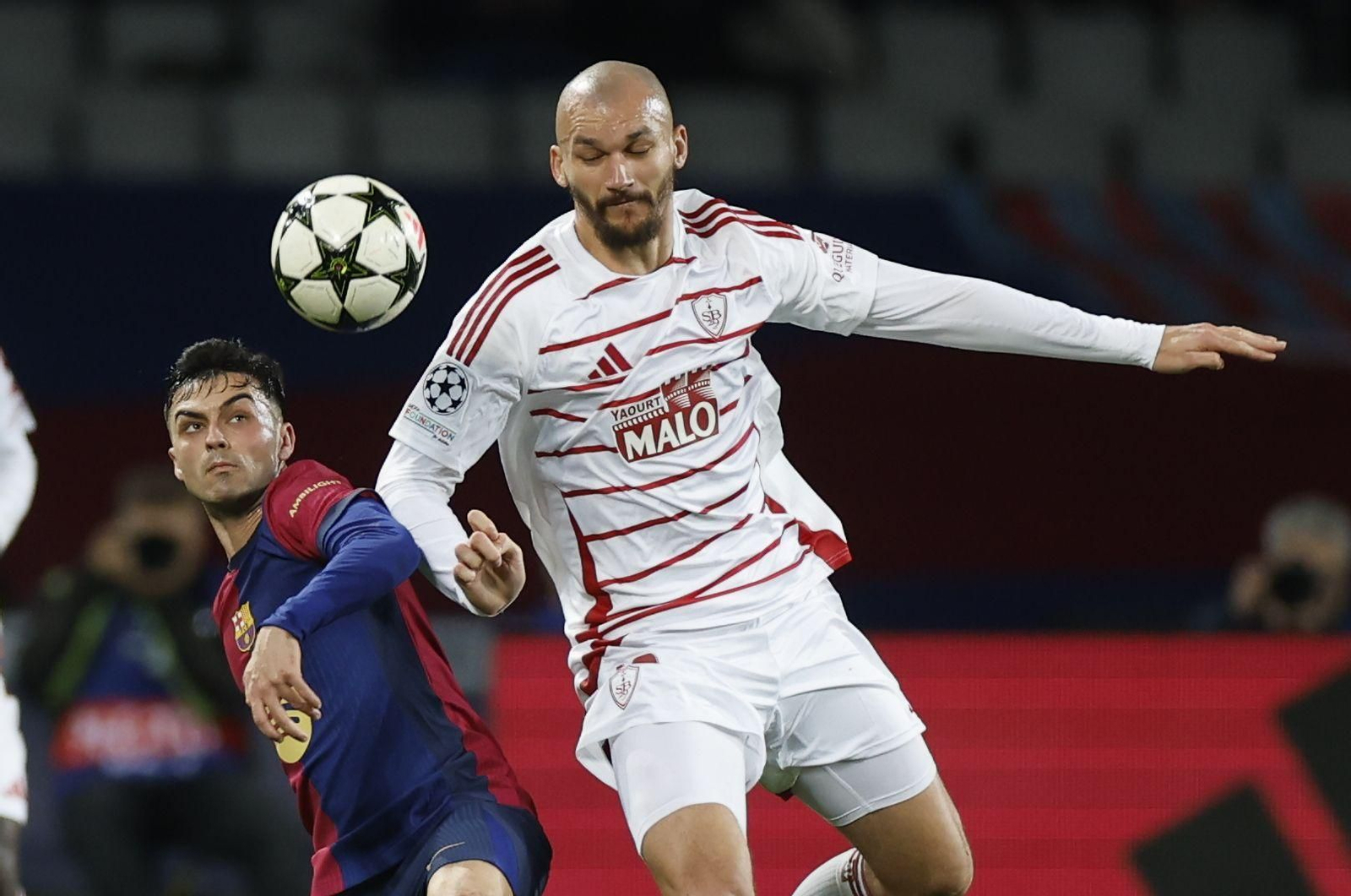 Las imágenes del Barcelona - Brest