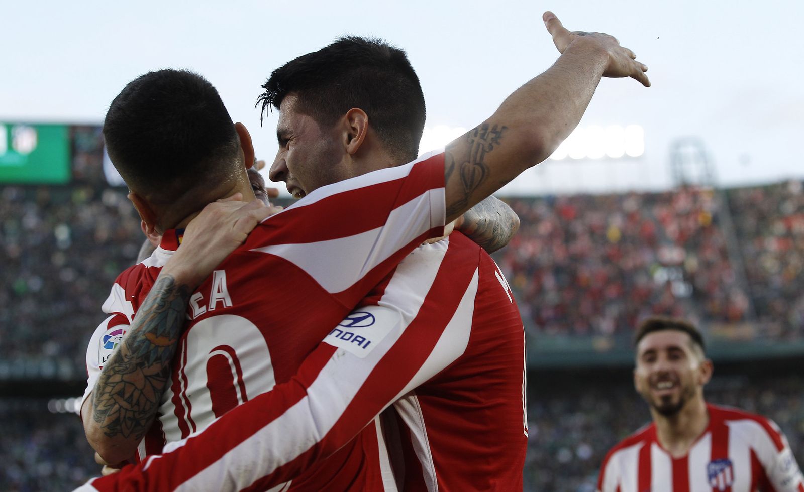 Las imágenes del Betis-atlético de Madrid