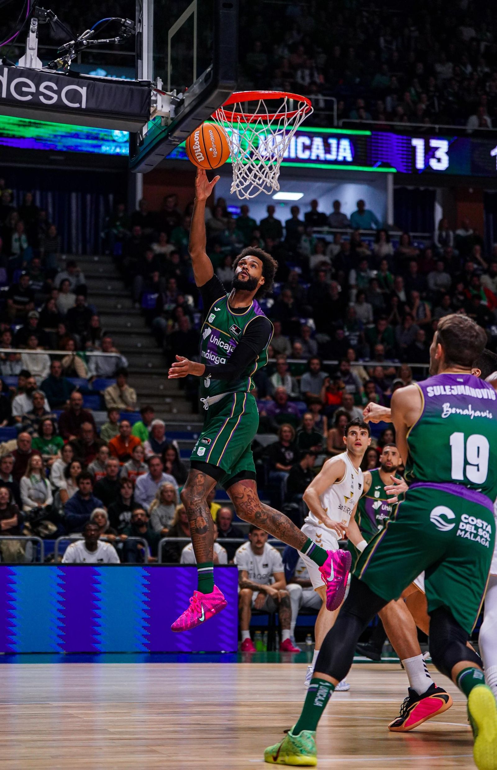 El Unicaja-San Pablo Burgos, en fotos