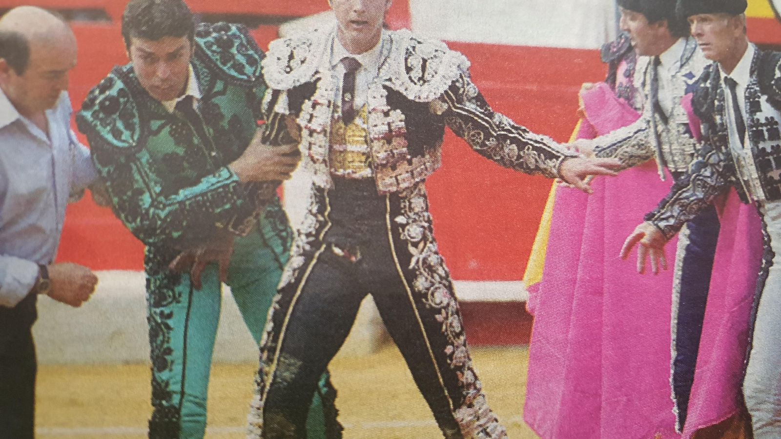 El Fandi fue cogido en el tercer toro.