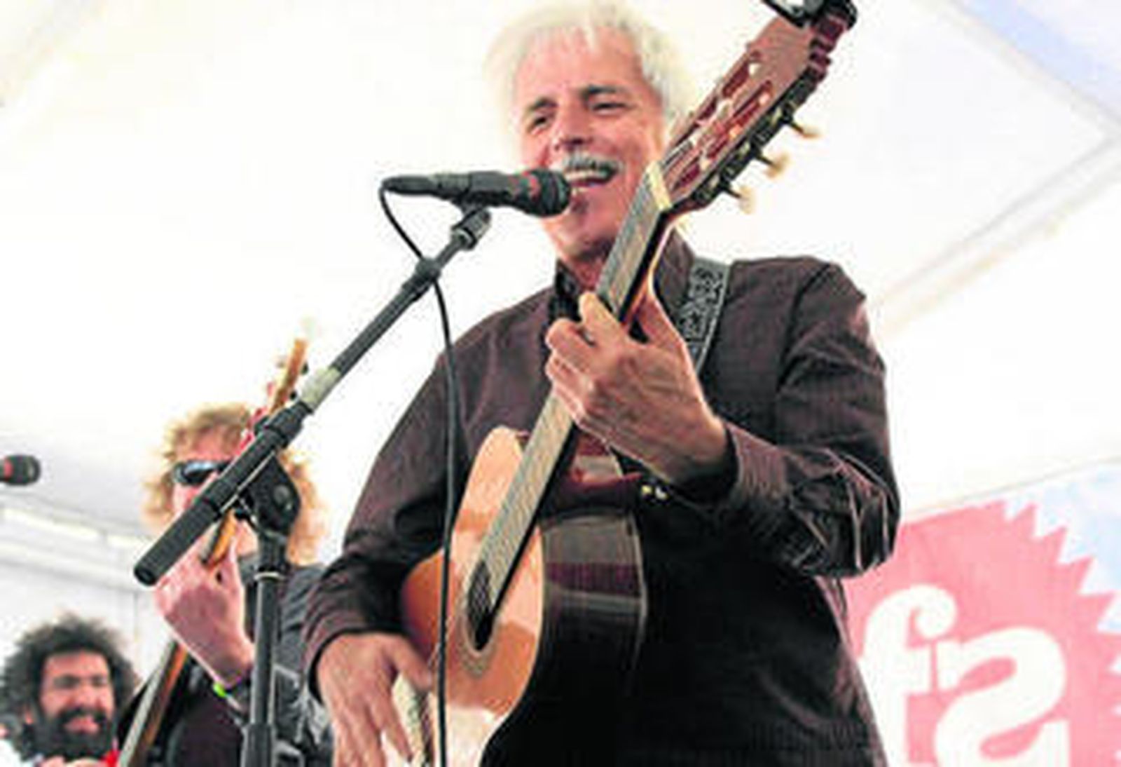 Una imagen reciente de Kiko Veneno durante su gira por Estados Unidos.