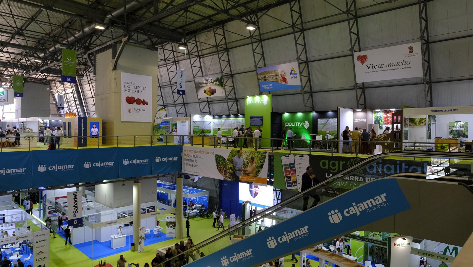 Imágenes del primer día de Infoagro Exhibition en Aguadulce