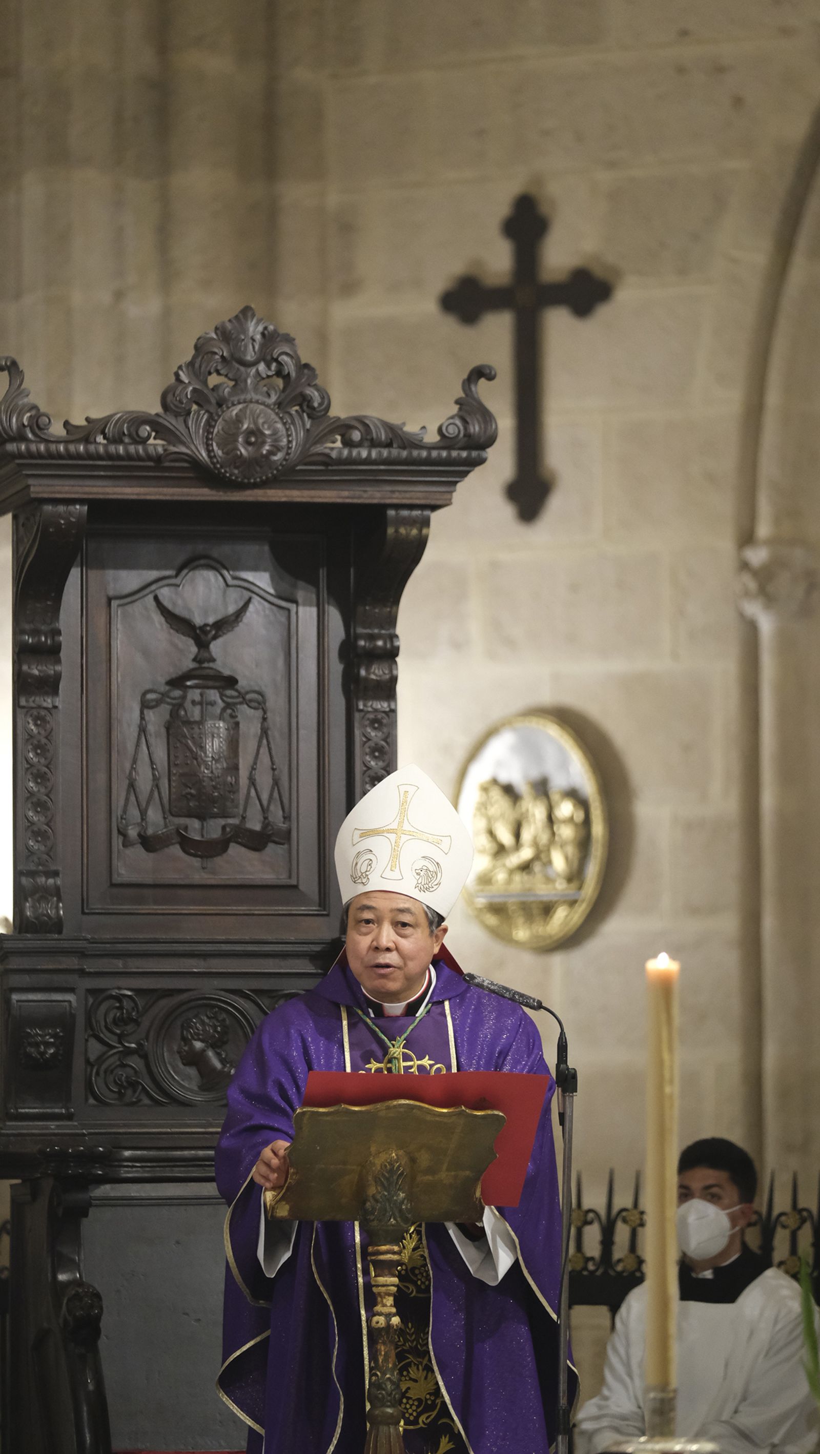 Fotogalería segundo día de triduo a San José. Catedral de Almería.